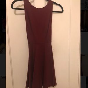 American Apparel Ponte Sleeveless Skater Dress
